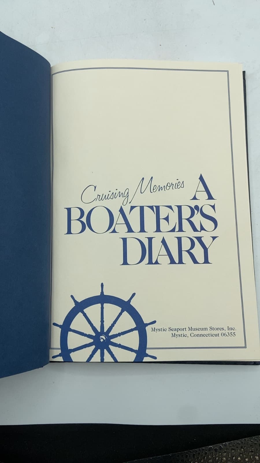 Cruising Memories: A Boater's Diary - title page