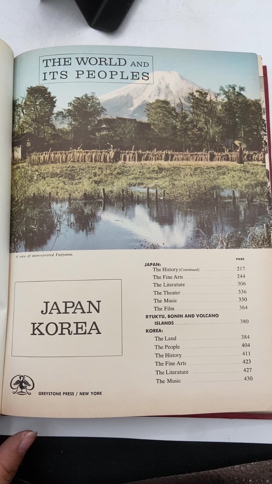 The World and Its Peoples: Japan, Korea - title page