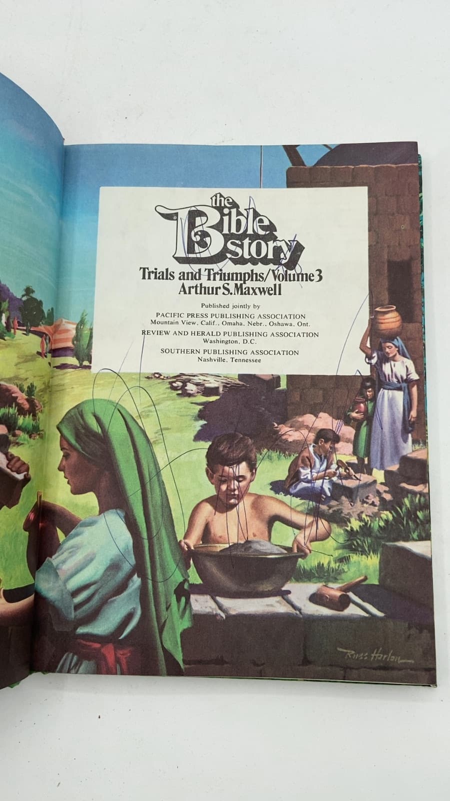 The Bible Story: Trials and Triumphs / Volume 3 by Arthur S. Maxwell - title page