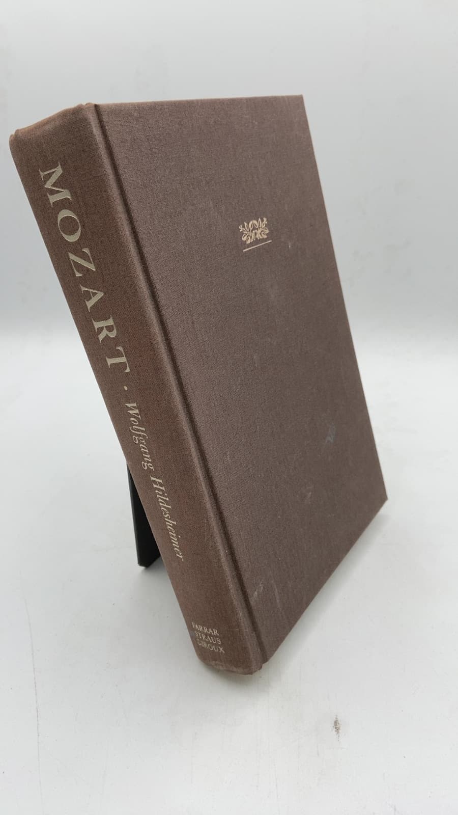 Mozart by Wolfgang Hildesheimer - front cover