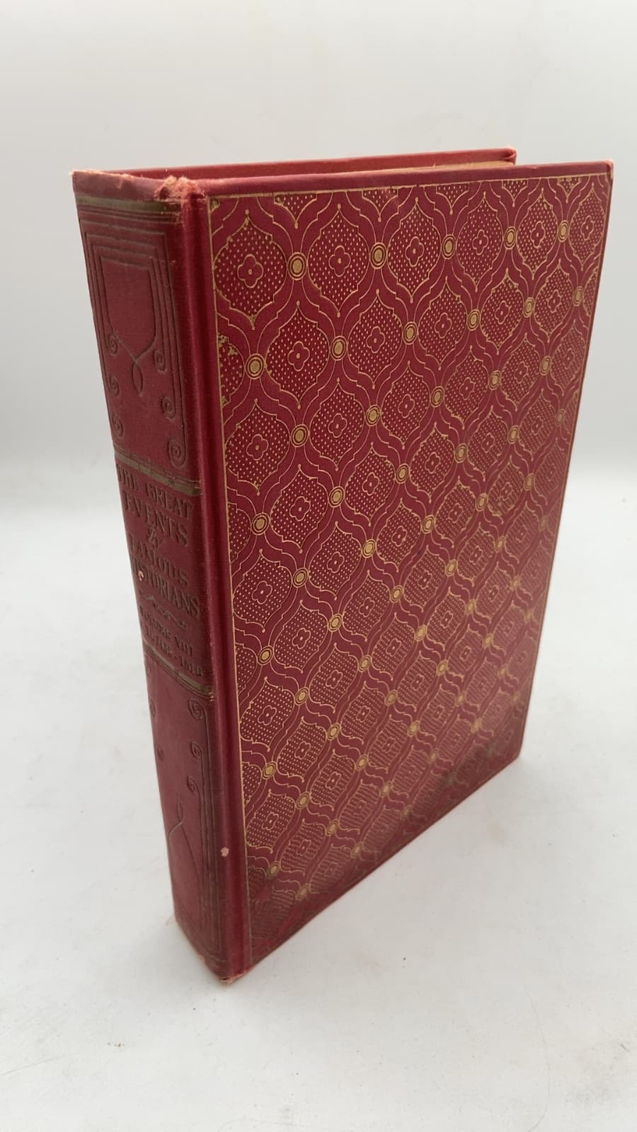 The Great Events by Famous Historians volume 8 by unknown (edited by Rossiter Johnson, Charles F. Horne, John Rudd, Walter F. Austin) - front cover