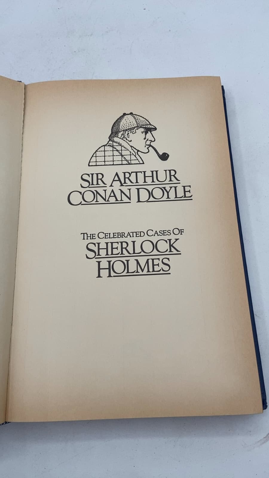 The Celebrated Cases of Sherlock Holmes by Sir Arthur Conan Doyle - title page