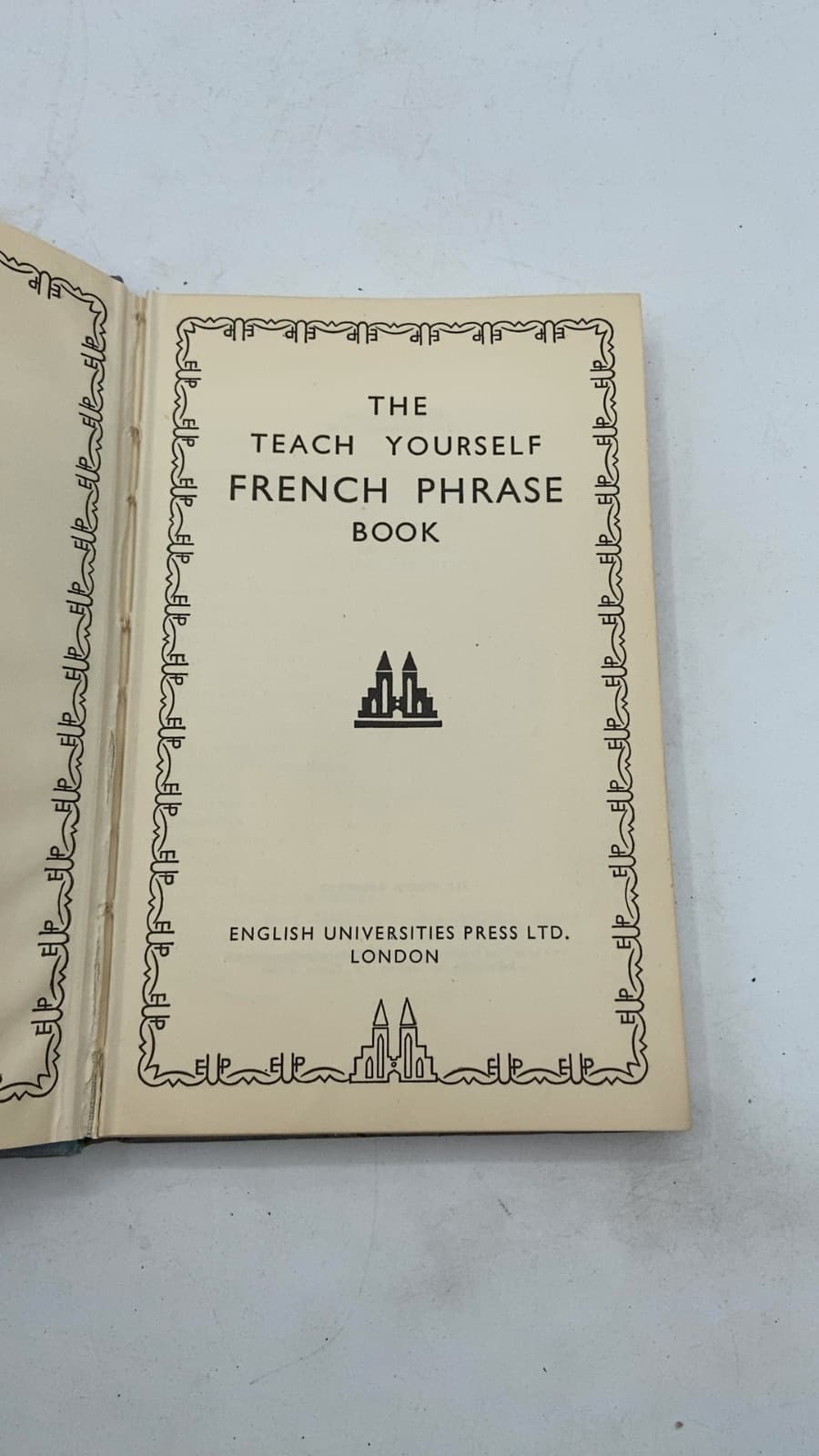 The Teach Yourself French Phrase Book - title page