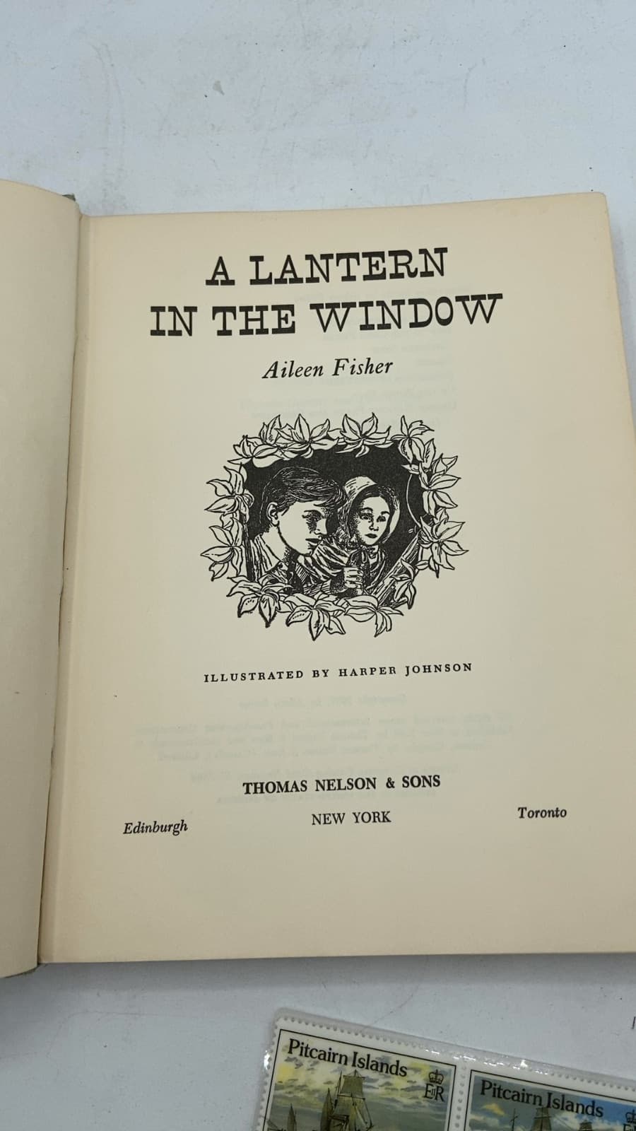 A Lantern in the Window by Aileen Fisher - title page
