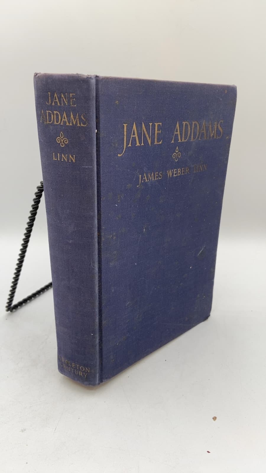 Jane Addams: A Biography by James Weber Linn - front cover