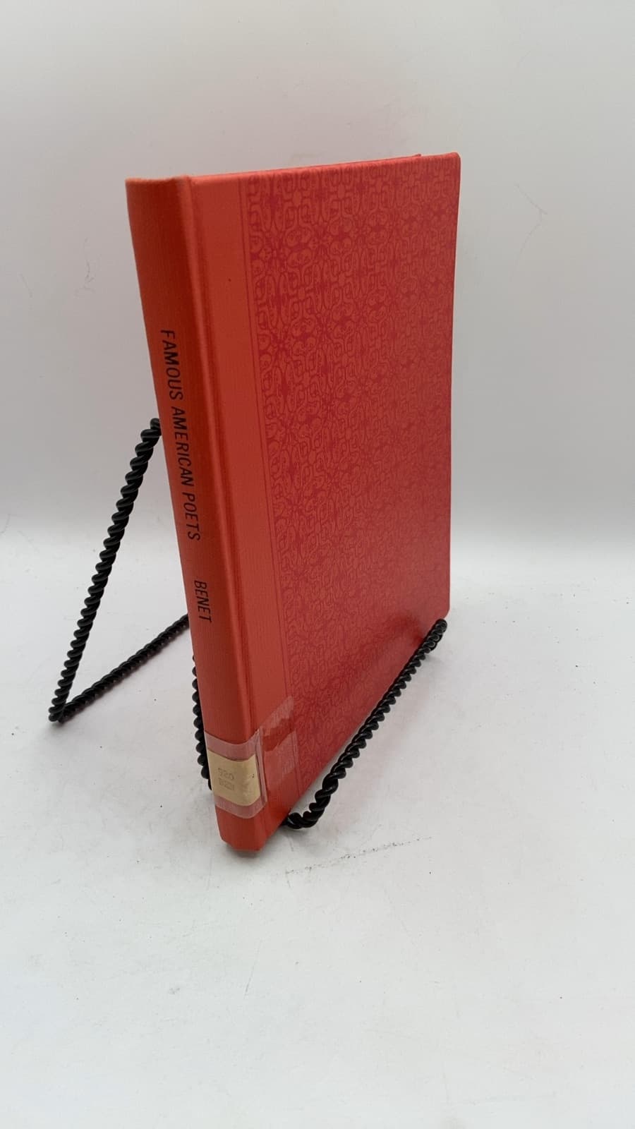 Famous American Poets by Laura Benét - front cover