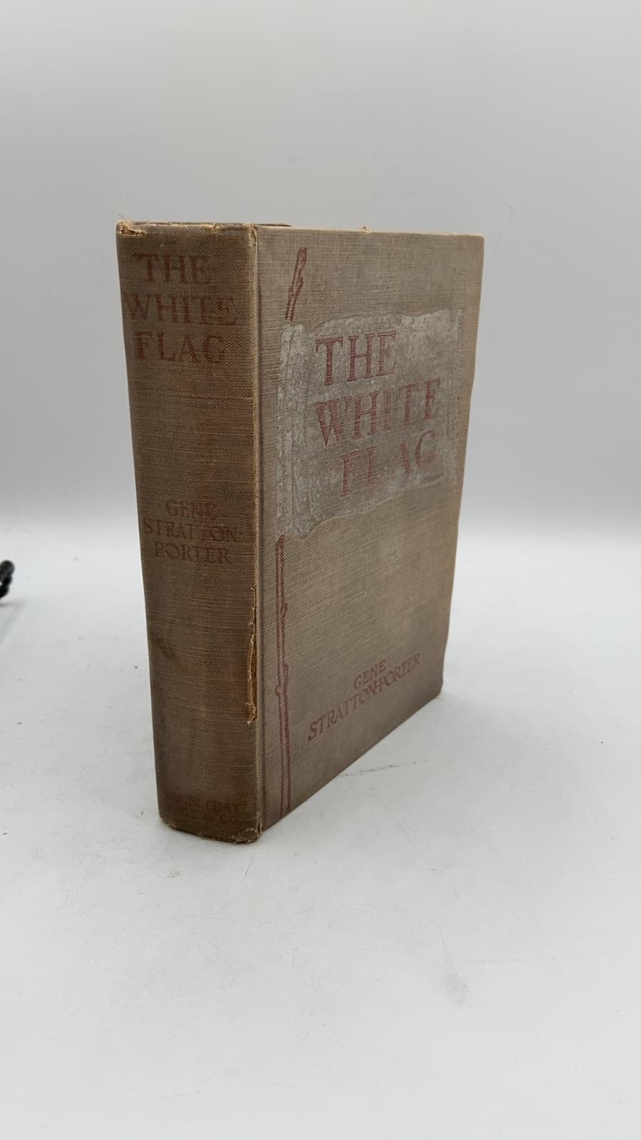 The White Flag by Gene Stratton-Porter - front cover