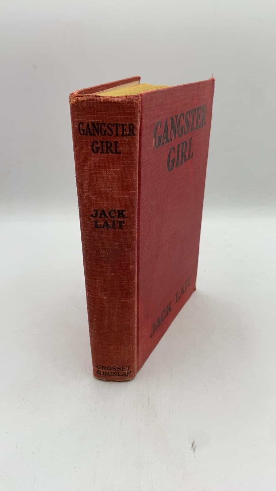 Gangster Girl by Jack Lait - front cover