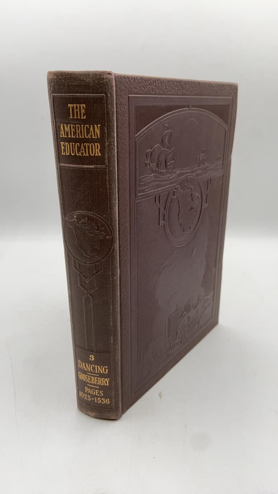 The American Educator by Ellsworth D. Foster, LL.B. - front cover