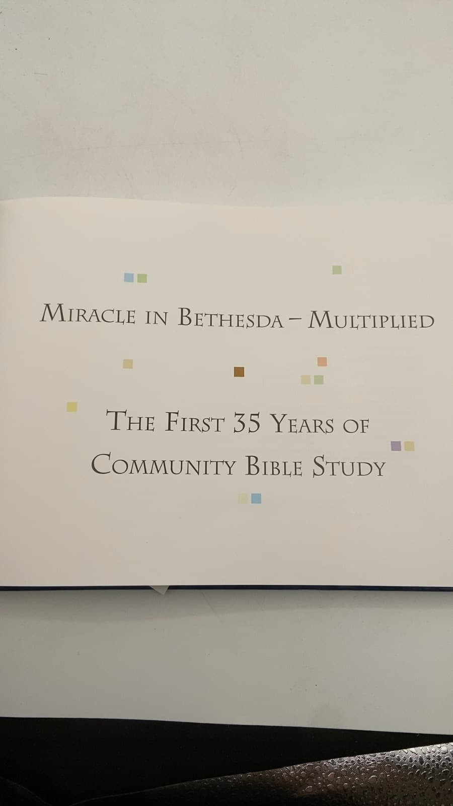 Miracle in Bethesda - Multiplied - title page