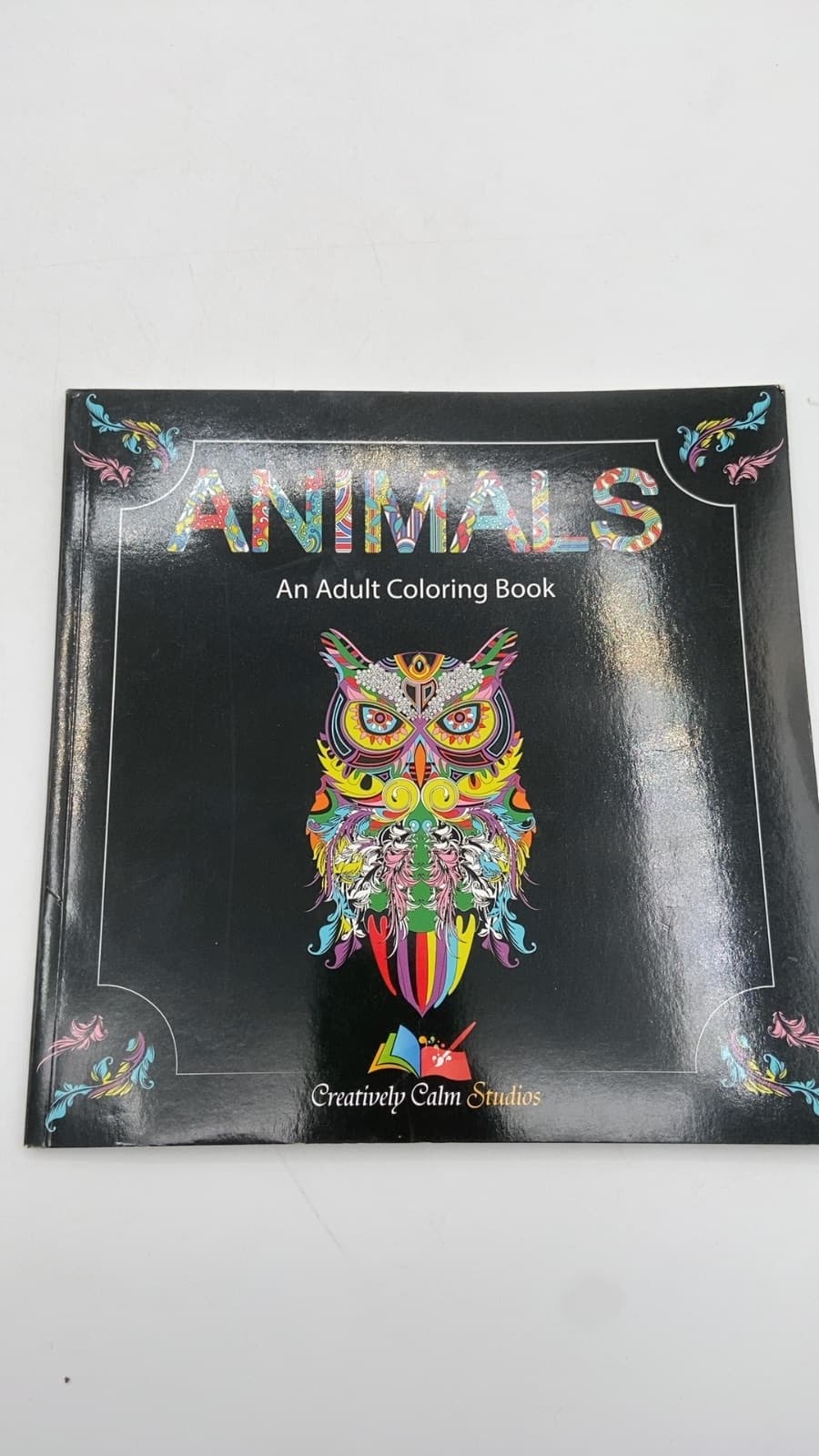 Animals: An Adult Coloring Book - title page
