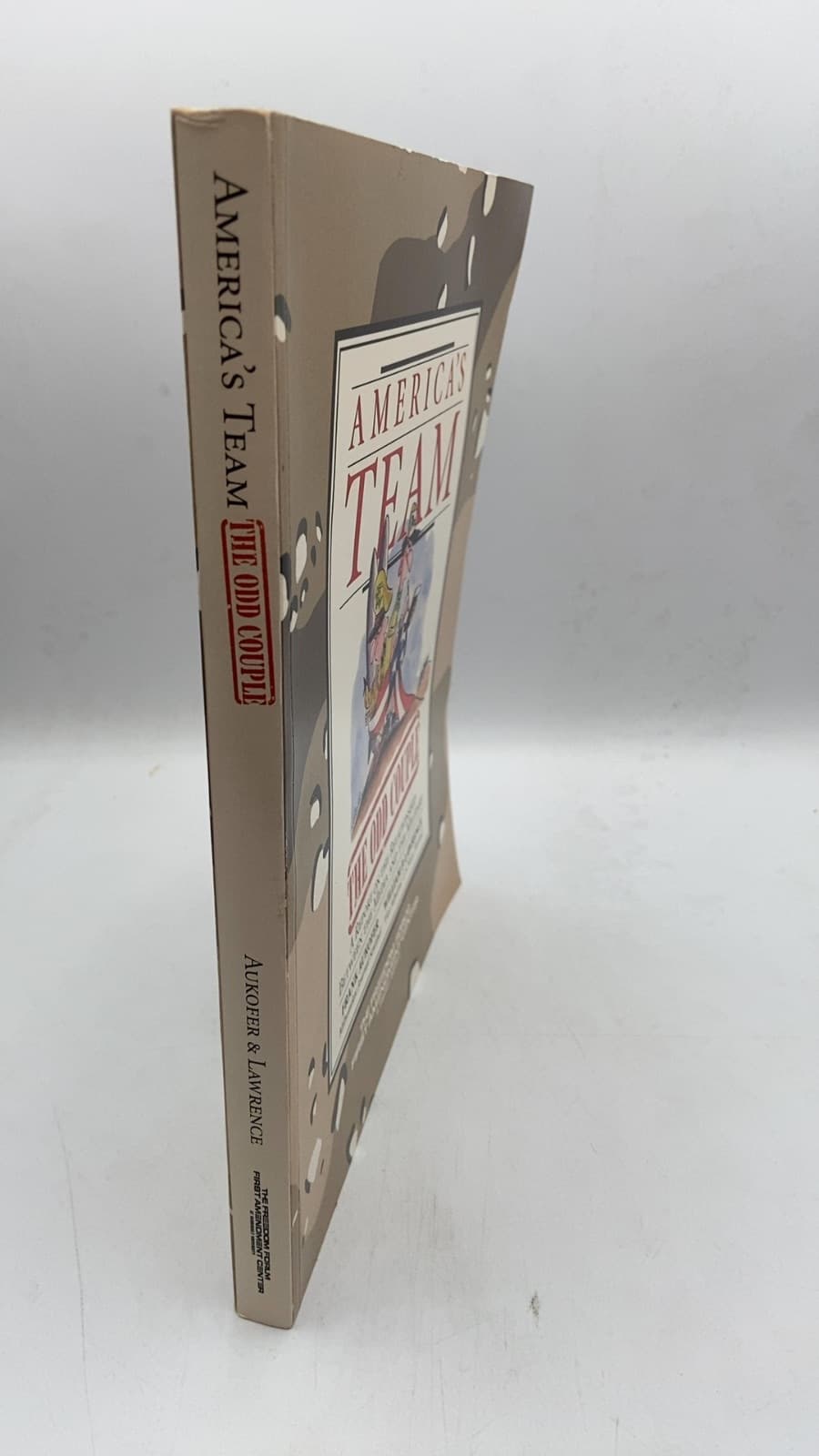 America's Team The Odd Couple by Frank Aukofer and William P. Lawrence - front cover
