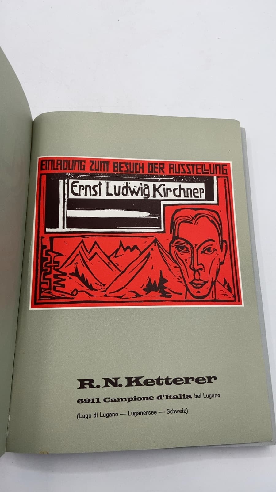 E.L. Kirchner by Roman Norbert Ketterer - title page