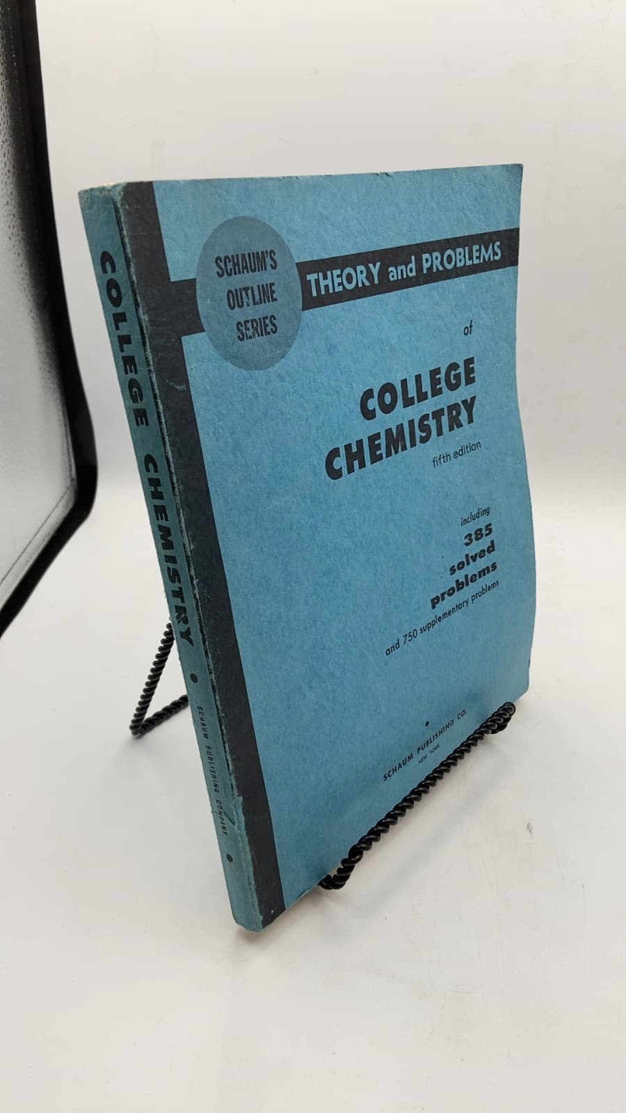 Theory and Problems of College Chemistry by Daniel Schaum, B.S. - front cover