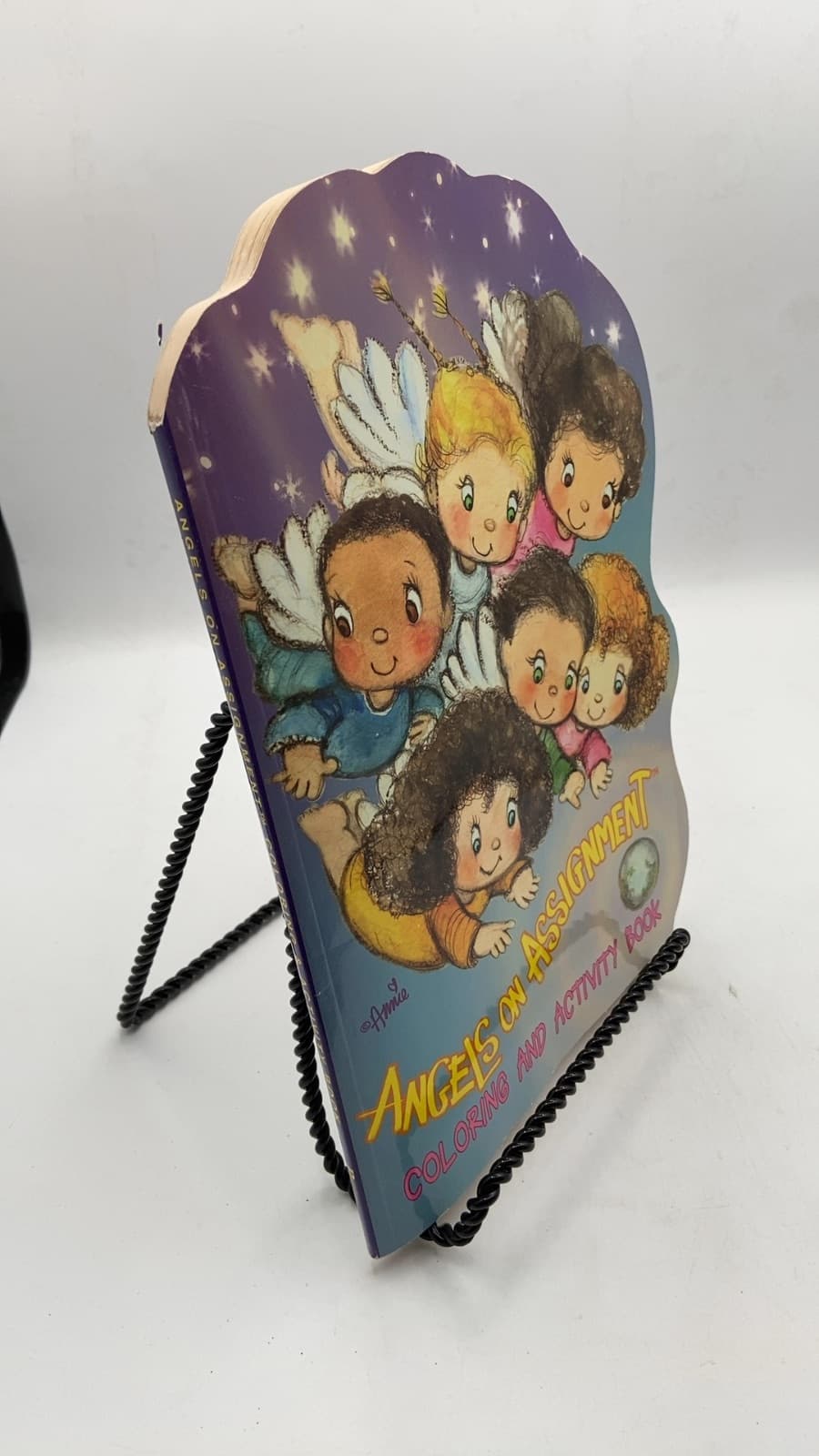 Angels on Assignment Coloring and Activity Book - front cover