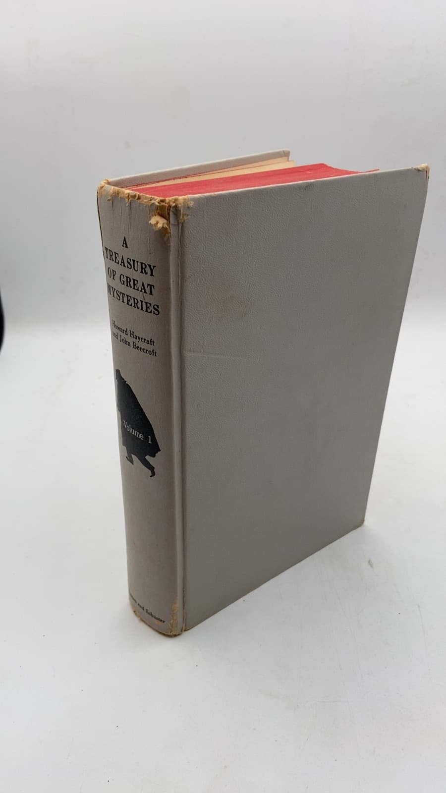 A Treasury of Great Mysteries by Howard Haycraft and John Beecroft - front cover