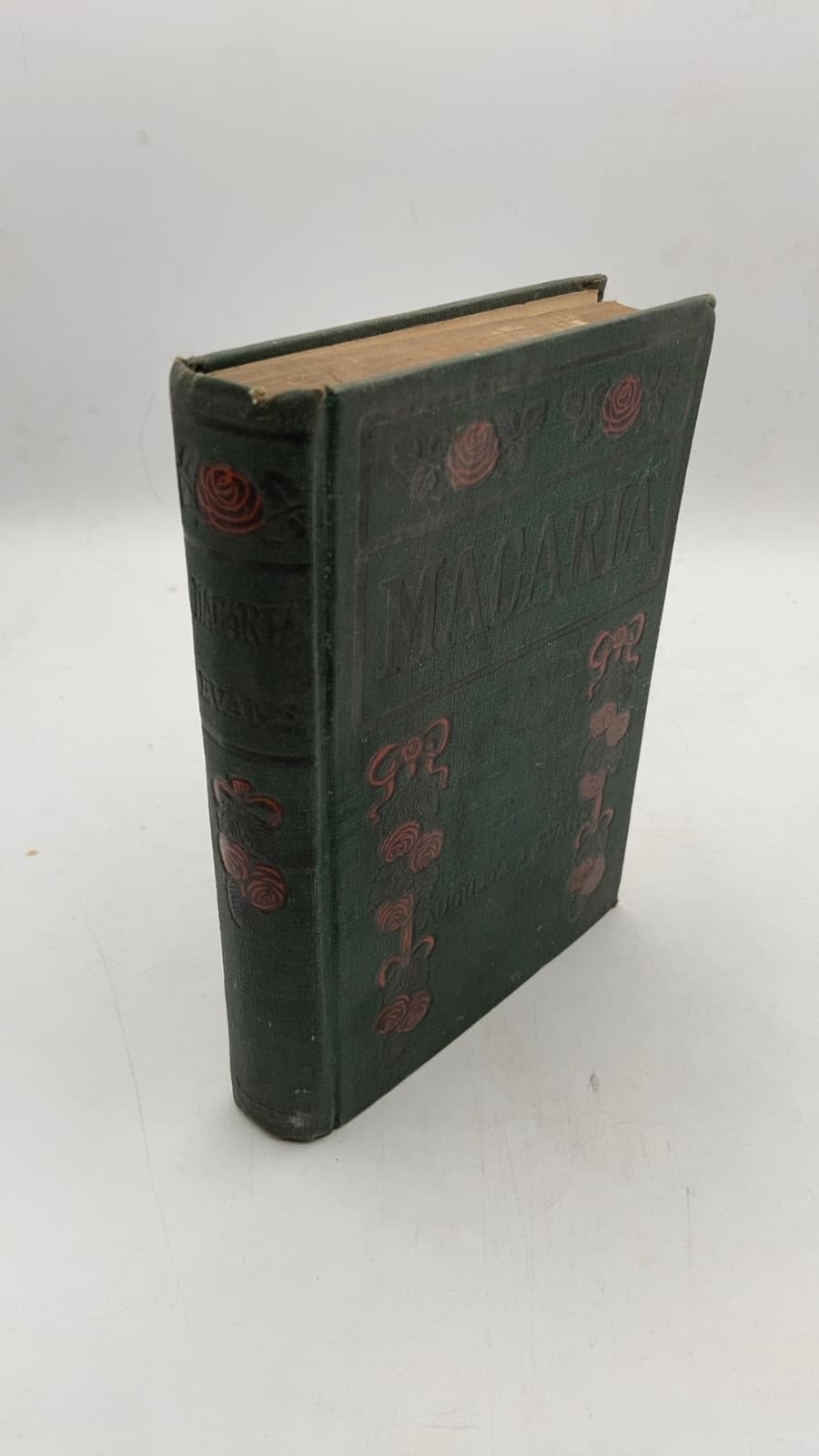 Macaria by Augusta J. Evans - front cover