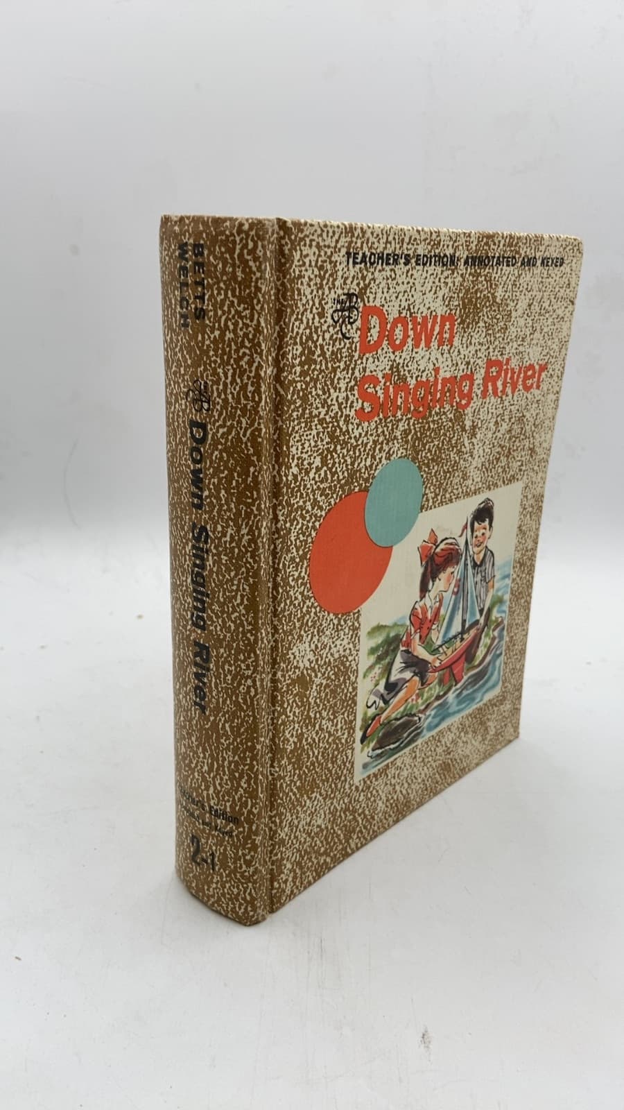 Down Singing River by Emmett A. Betts, Carolyn M. Welch - front cover