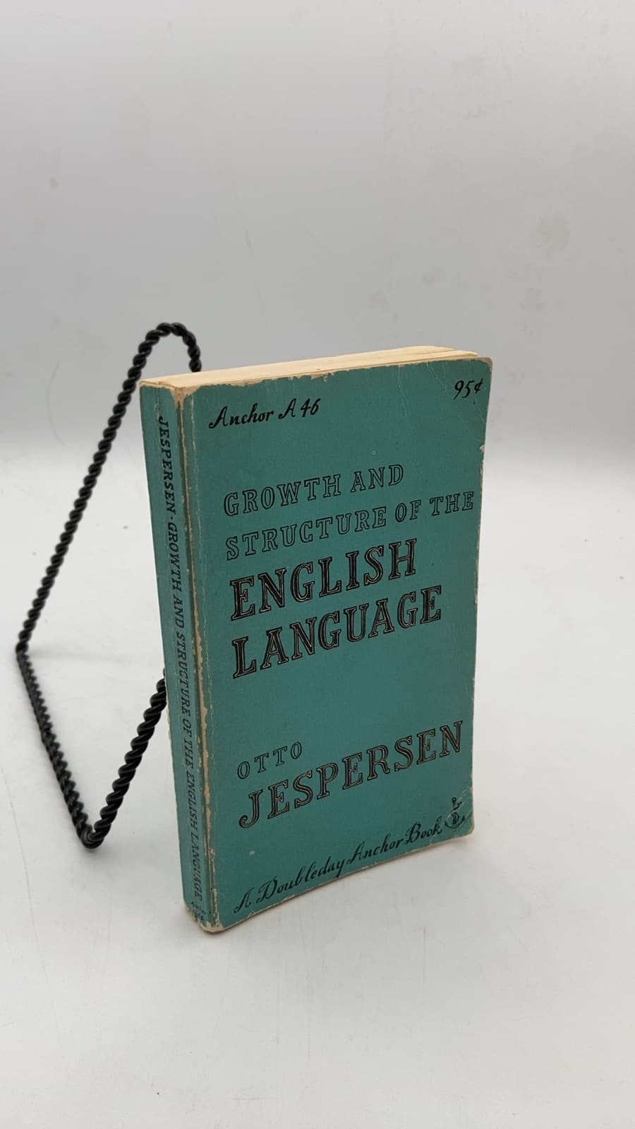 Growth and Structure of the English Language by Otto Jespersen - front cover