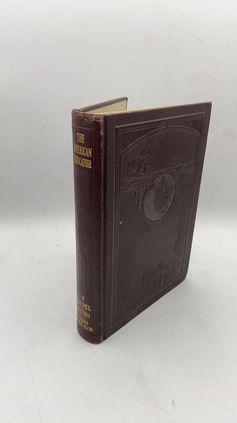 THE American Educator by Ellsworth D. Foster, James Laughlin Hughes - front cover
