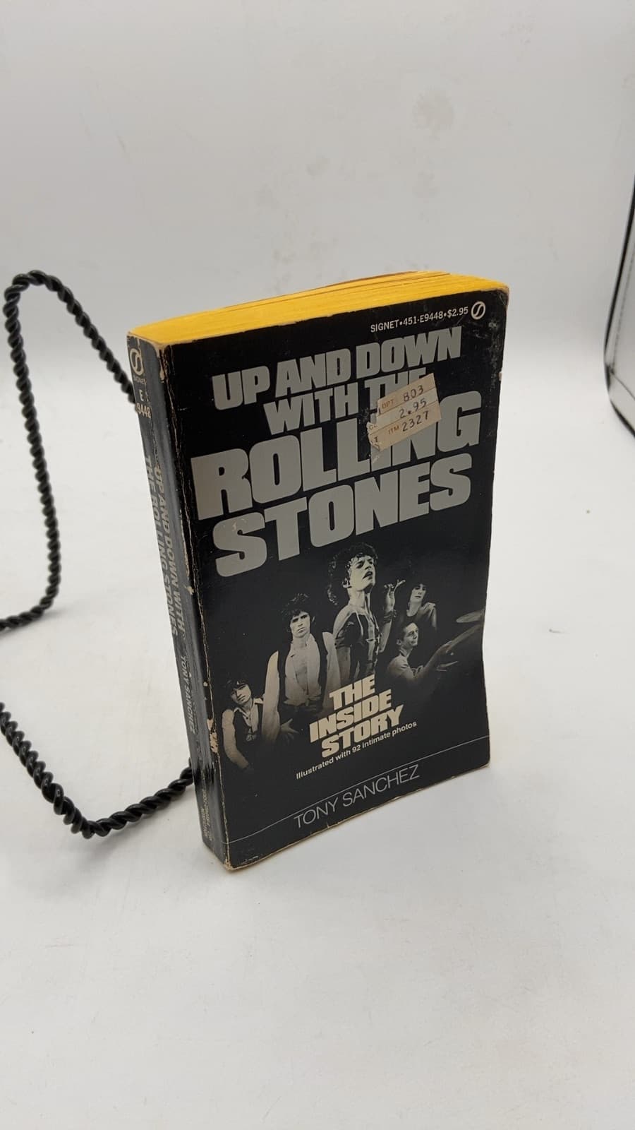 Up and Down with the Rolling Stones by Tony Sanchez - front cover