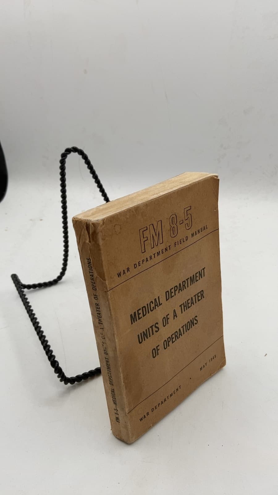Medical Department Units of a Theater of Operations - front cover