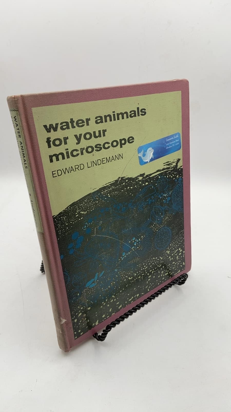 Water Animals for Your Microscope by Edward Lindemann - front cover