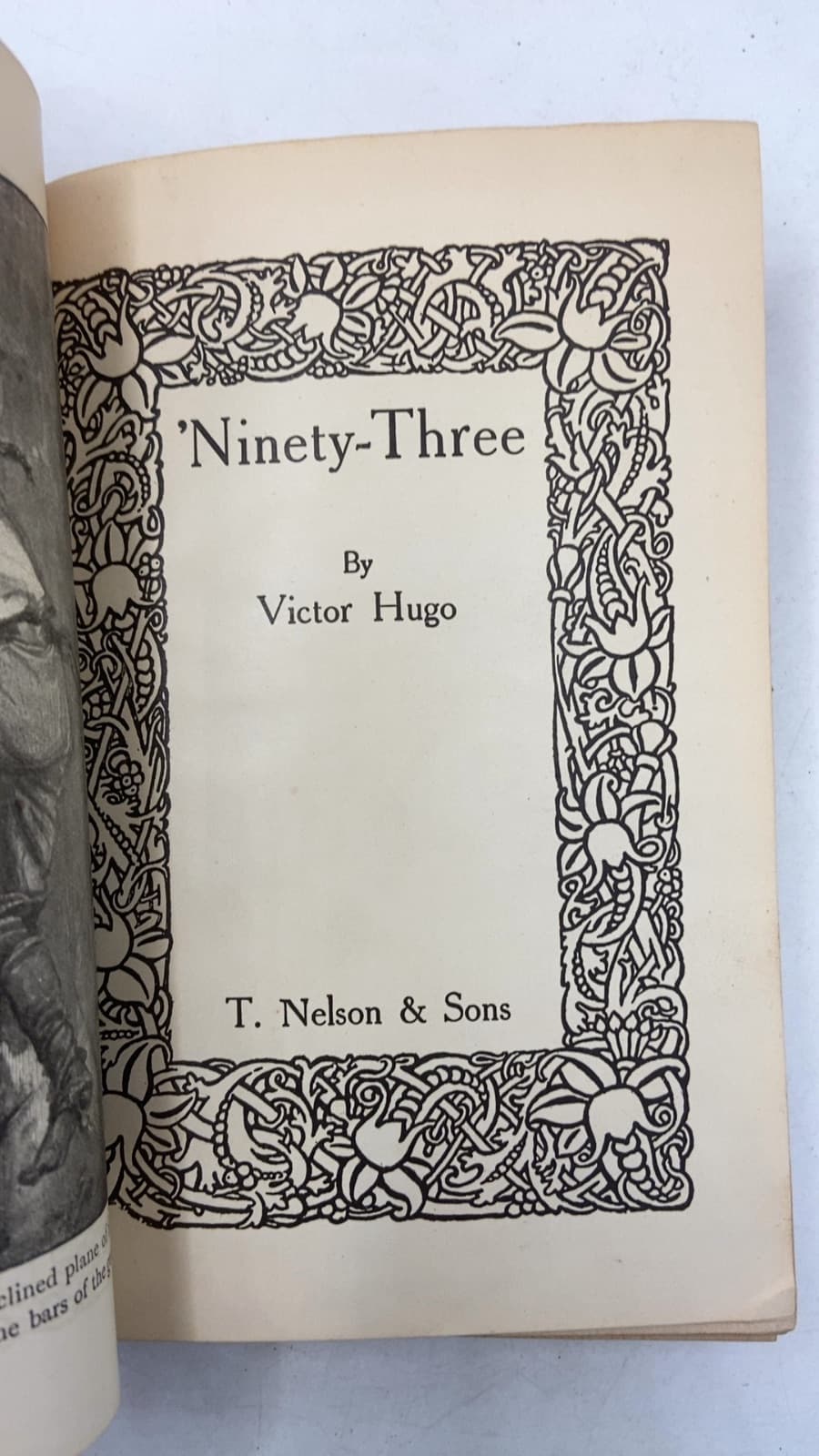 Ninety-Three by Victor Hugo - title page