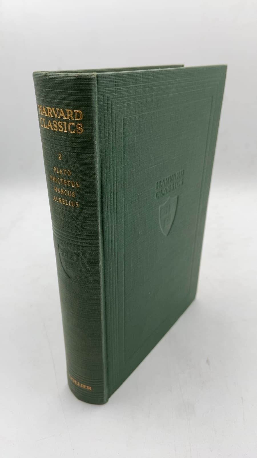 vol 2. The Apology, Phædo and Crito of Plato; The Golden Sayings of Epictetus;  by Plato, Epictetus, Marcus Aurelius - front cover