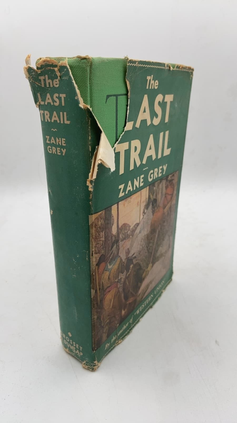 The Last Trail by Zane Grey - front cover