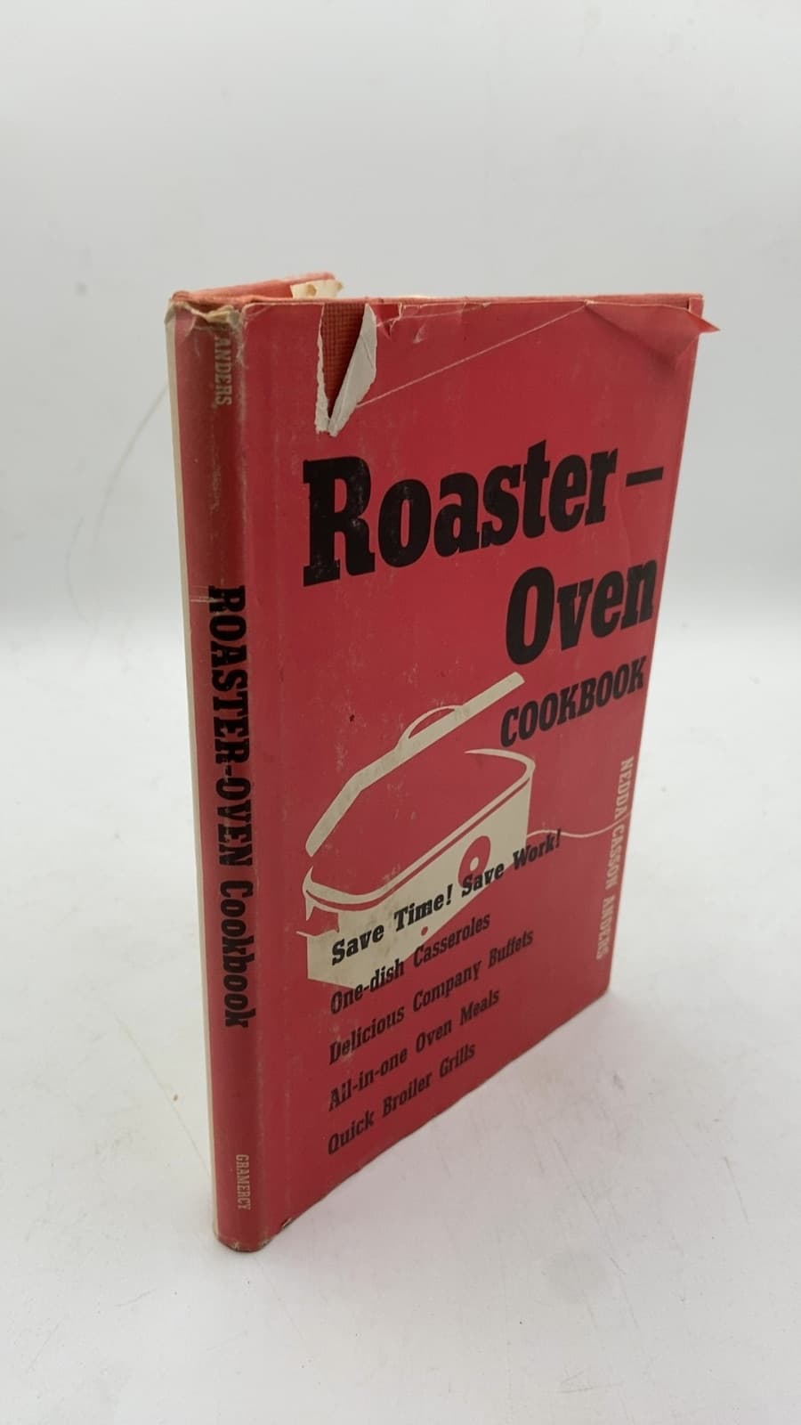 Roaster-Oven Cookbook by Nedda Casson Anders - front cover