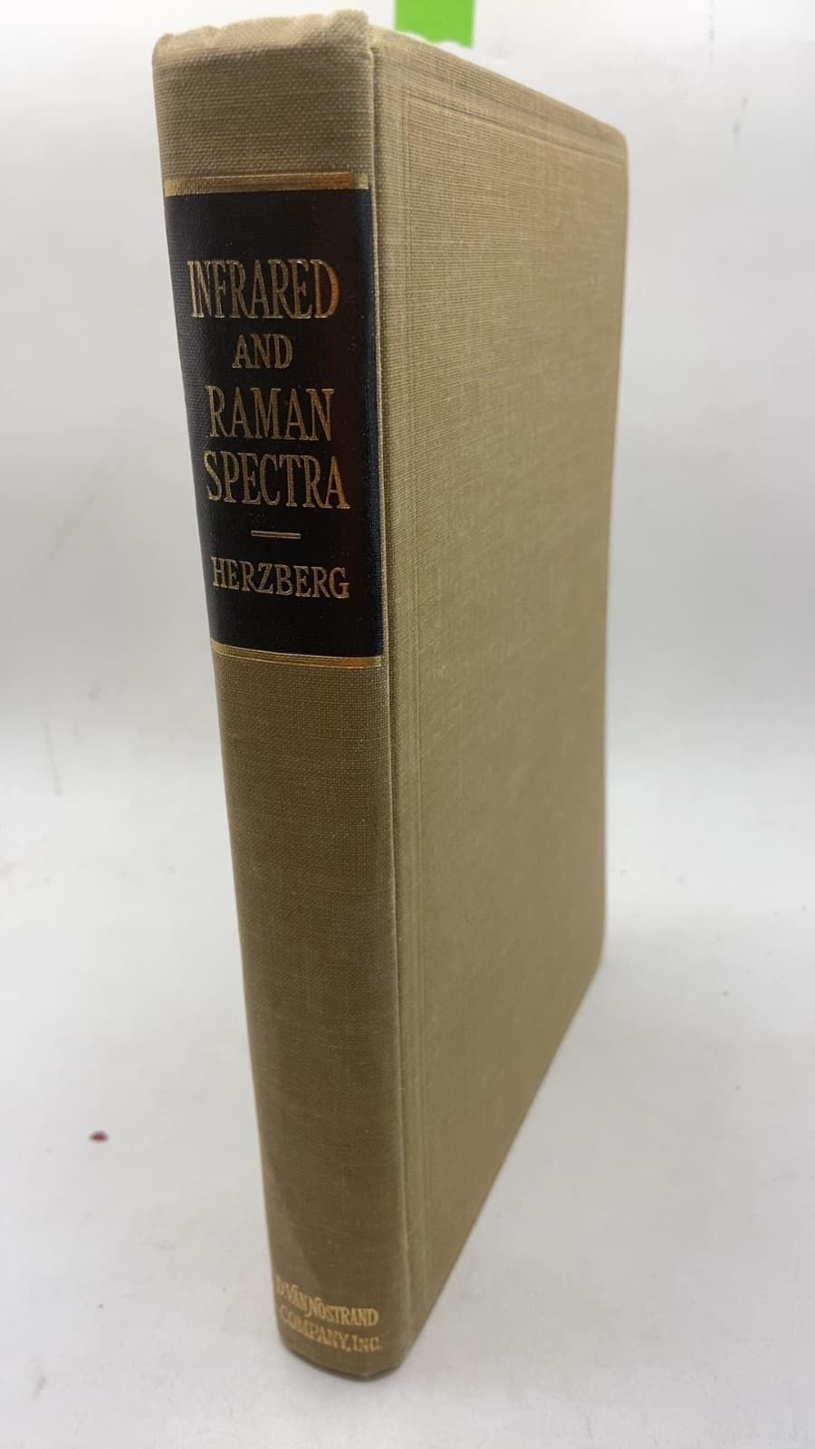 Molecular Spectra and Molecular Structure II. Infrared and Raman Spectra of Polyatomic Molecules by Gerhard Herzberg - front cover