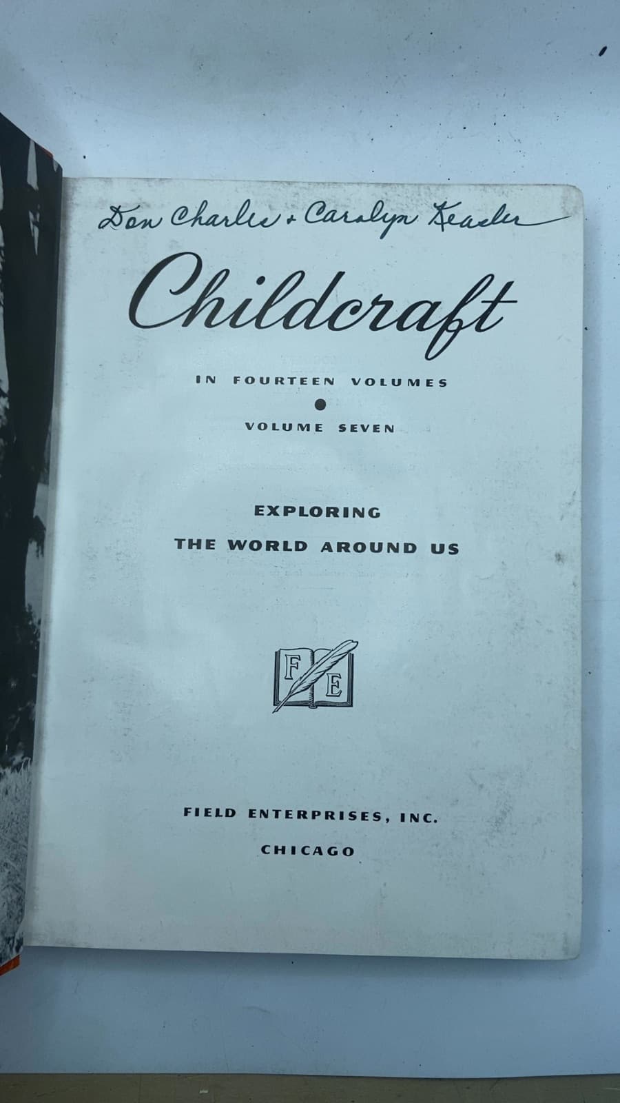 Childcraft: Exploring the World Around Us - title page
