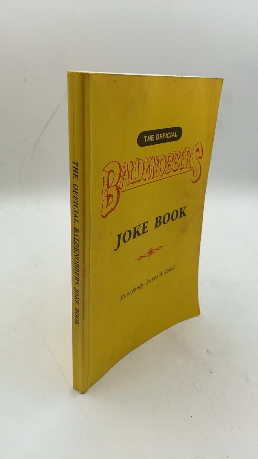 THE Official Baldknobbers Joke Book - front cover