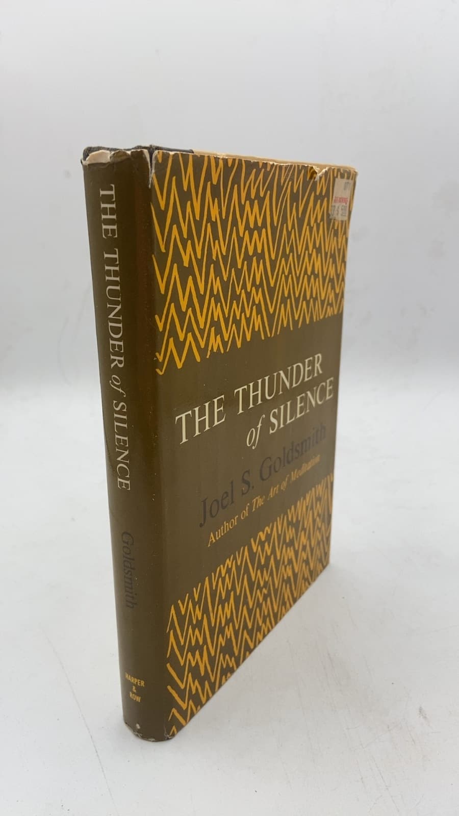 THE Thunder OF Silence by Joel S. Goldsmith - front cover