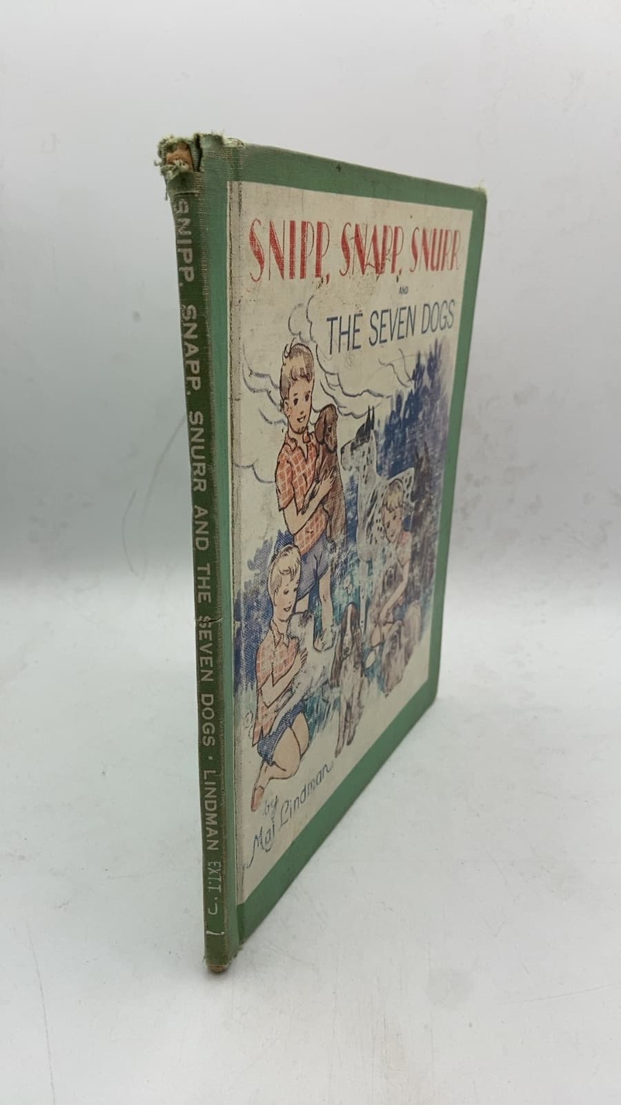 Snipp, Snapp, Snurr AND THE Seven Dogs by MAJ Lindman - front cover