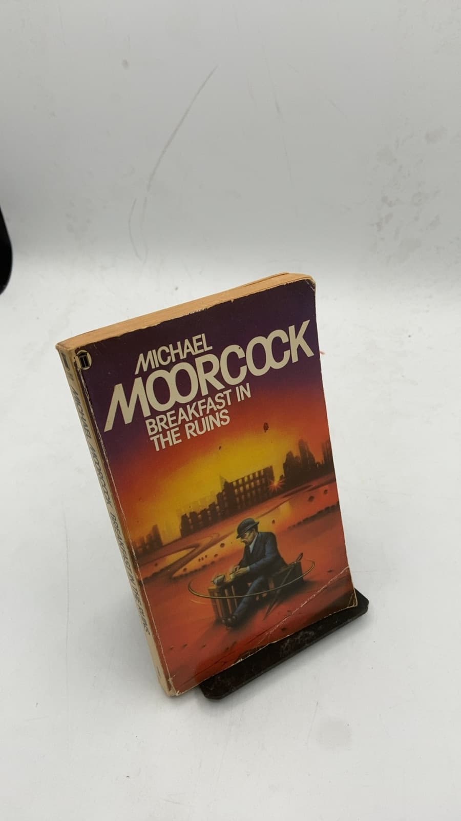 Breakfast in the Ruins by Michael Moorcock - front cover