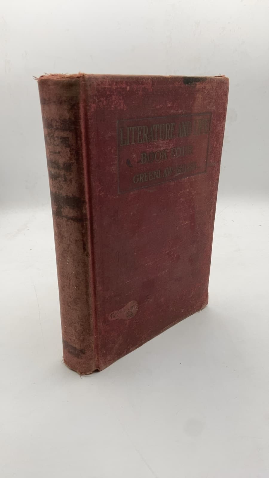 Literature AND Life Book Four by Greenlaw Miles - front cover