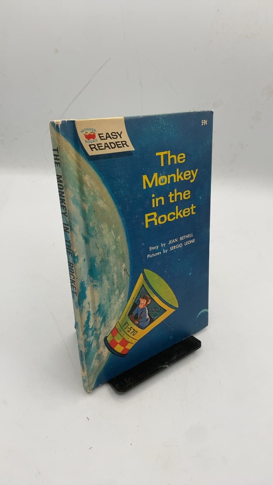 The Monkey in the Rocket by Jean Bethell - front cover