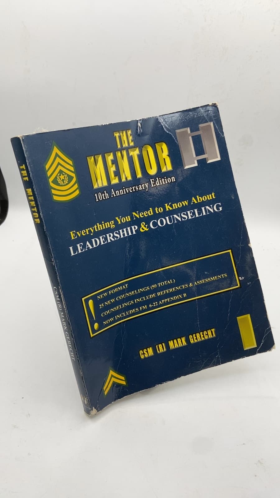 THE Mentor by CSM (R) Mark Gerecht - front cover