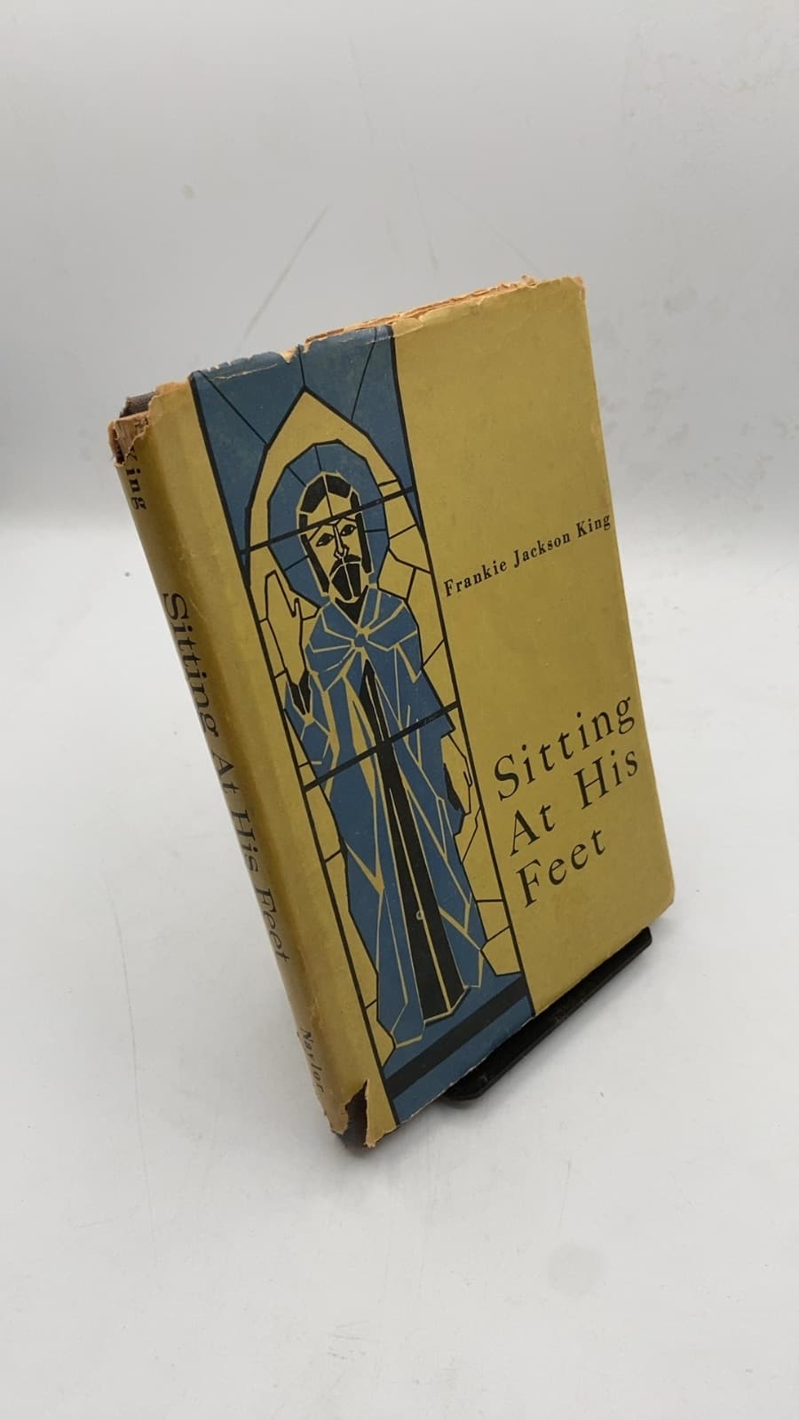 Sitting At His Feet by Frankie Jackson King - front cover