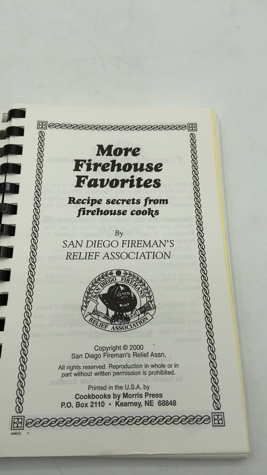 More Firehouse Favorites by San Diego Fireman's Relief Association - title page