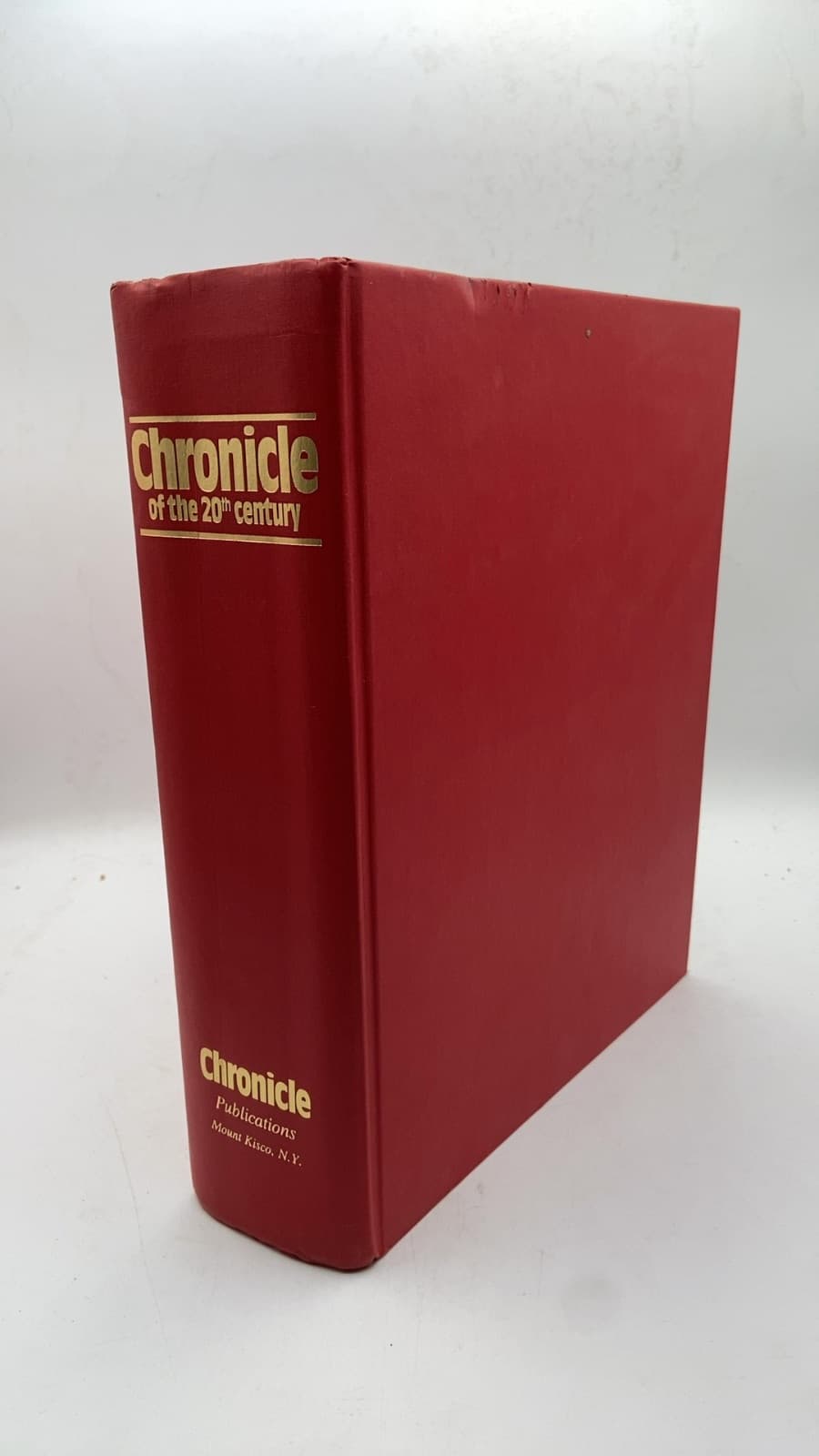 Chronicle of the 20th Century - front cover
