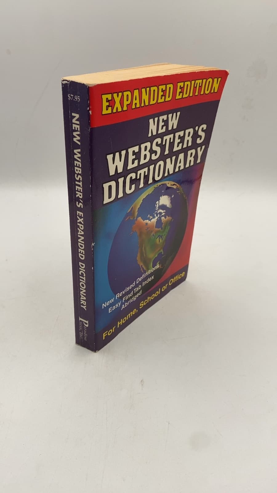 New Webster's Expanded Dictionary by edited by R.F. Patterson, M.A., D.Litt. - front cover