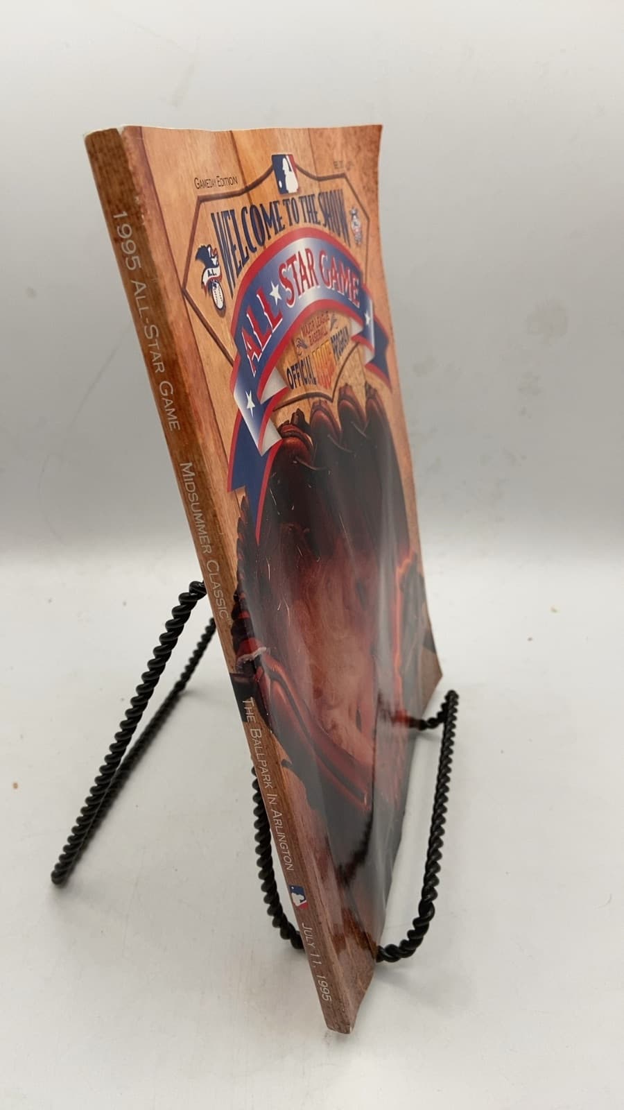 1995 All-Star Game Official Program - front cover