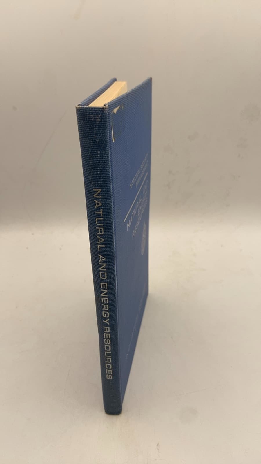 Natural AND Energy Resources by Theodore W. Bauer - front cover