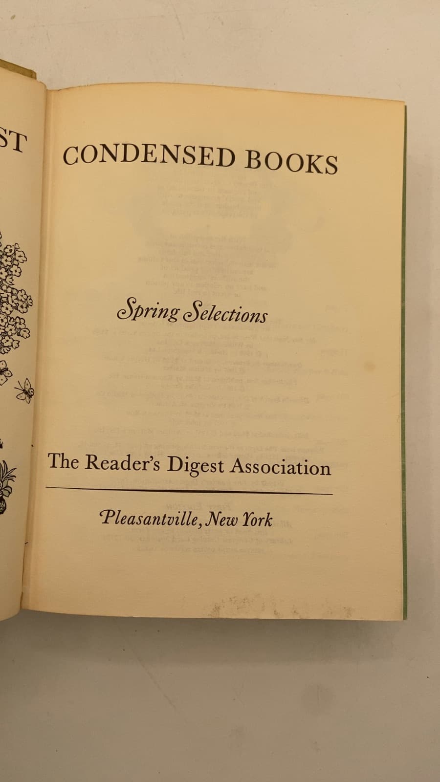 Reader's Digest Condensed Books Volume 2, 1967 by Various - title page