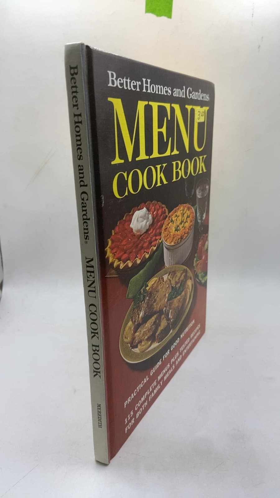 Better Homes and Gardens Menu Cook Book - front cover