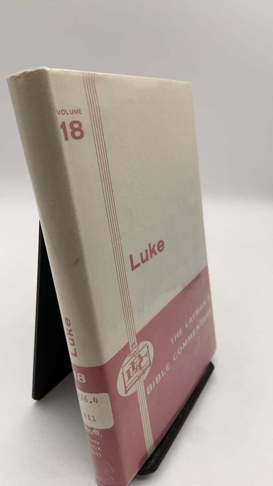 The Gospel According to Luke by Donald G. Miller - front cover