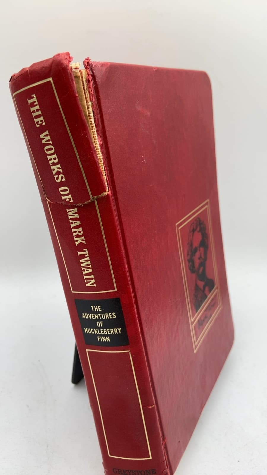 THE Adventures OF Huckleberry Finn by Mark Twain - front cover